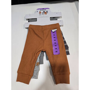 Pekkle 4-Pack Jogger Pant Bottoms - 3 Months - NWT
